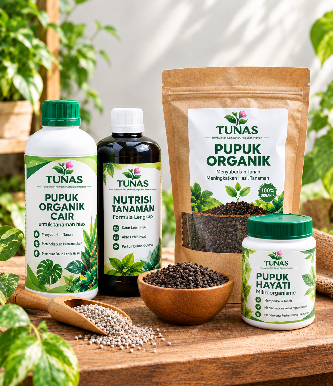 Paket Lengkap TUNAS Pupuk Organik & Nutrisi Tanaman